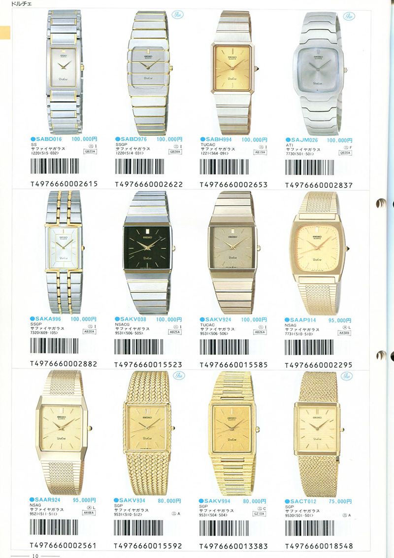 Seiko Catalog