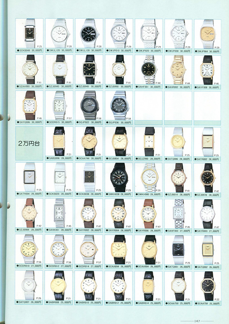 Seiko Catalog