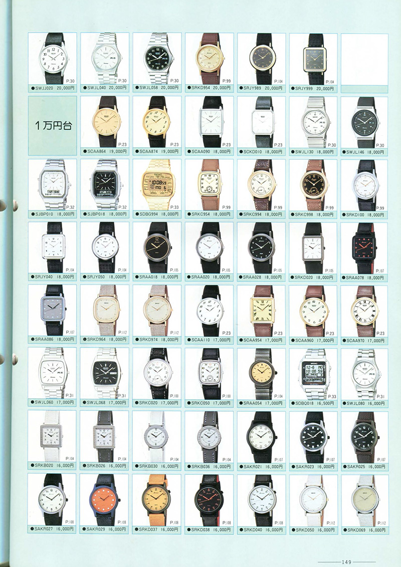 Seiko Catalog