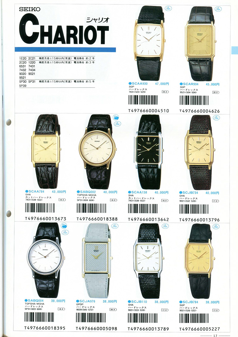Seiko Catalog