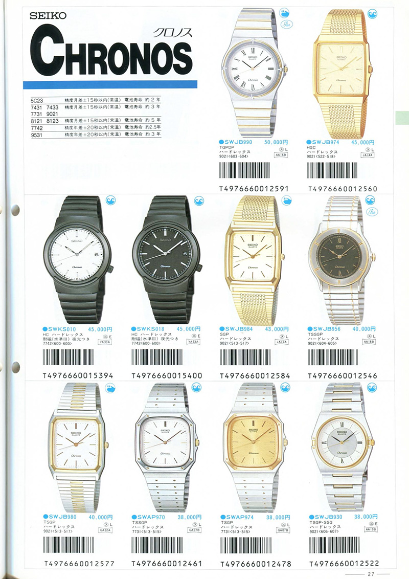 Seiko Catalog