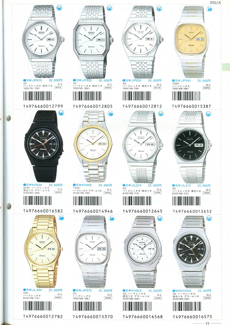 Seiko Catalog