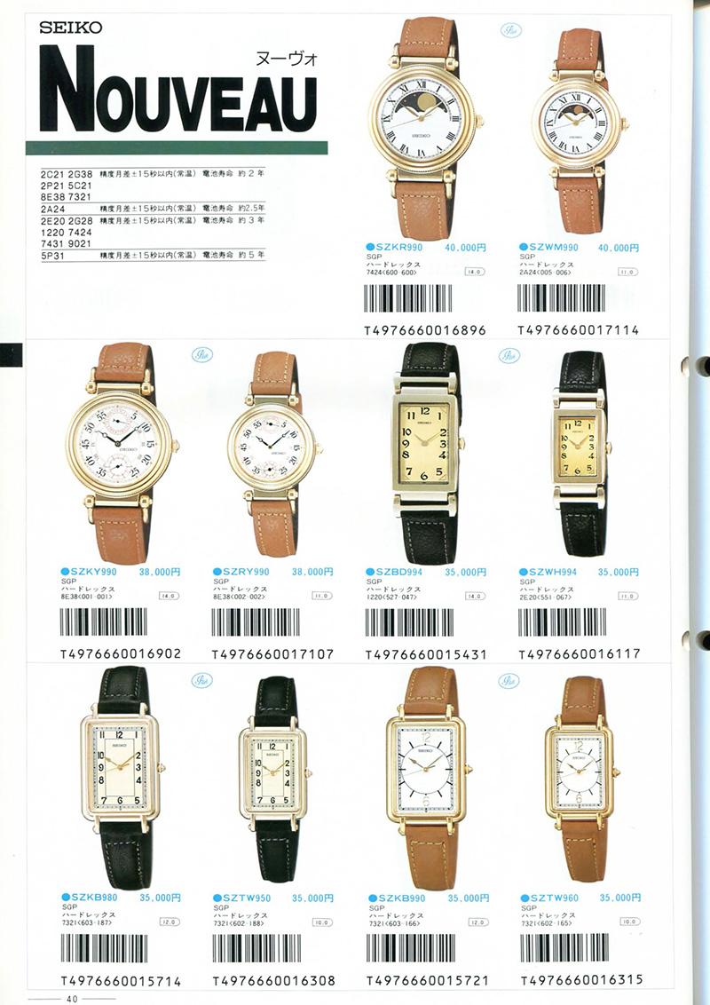 Seiko Catalog