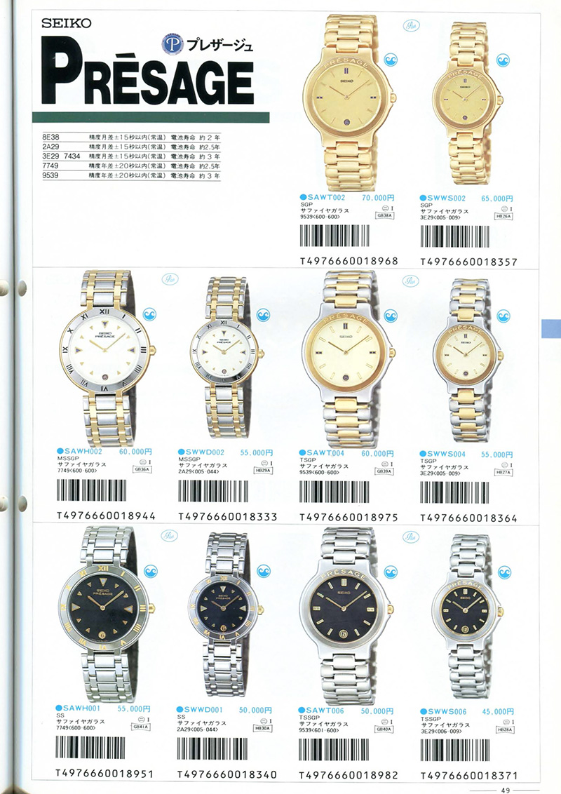 Seiko Catalog