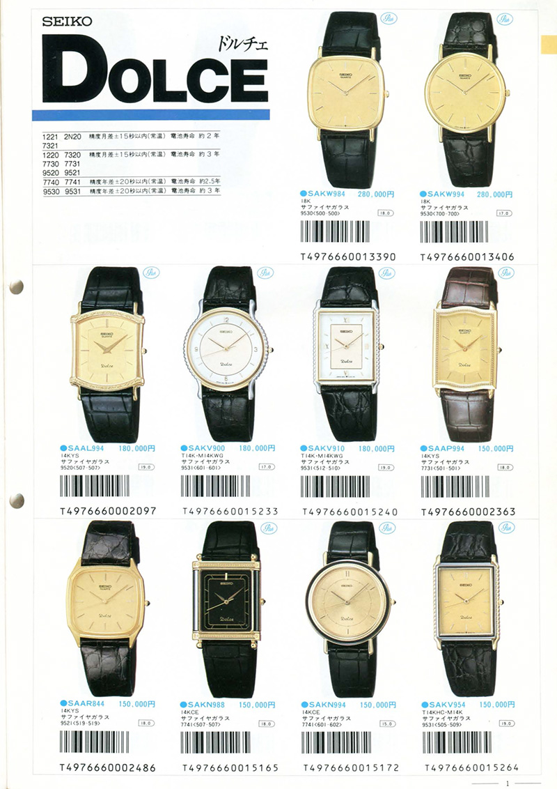 Seiko Catalog