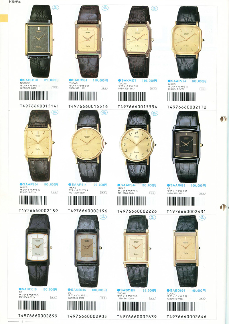 Seiko Catalog