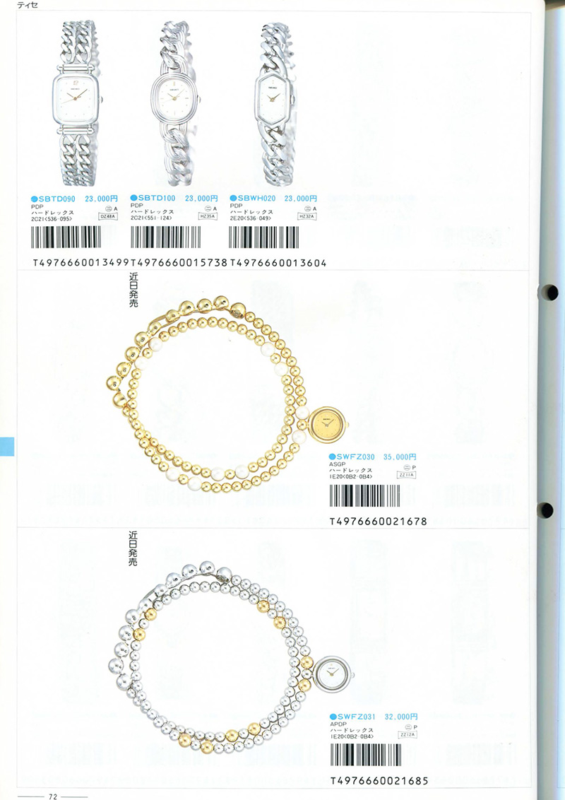Seiko Catalog