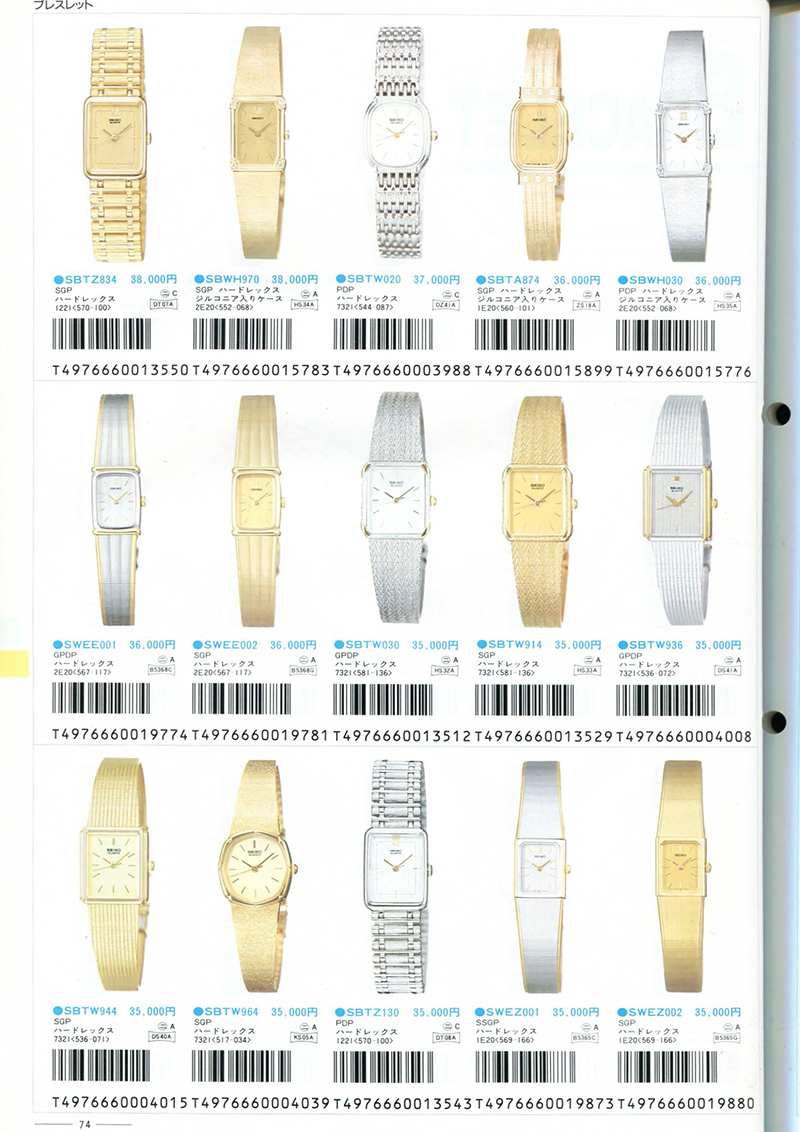 Seiko Catalog
