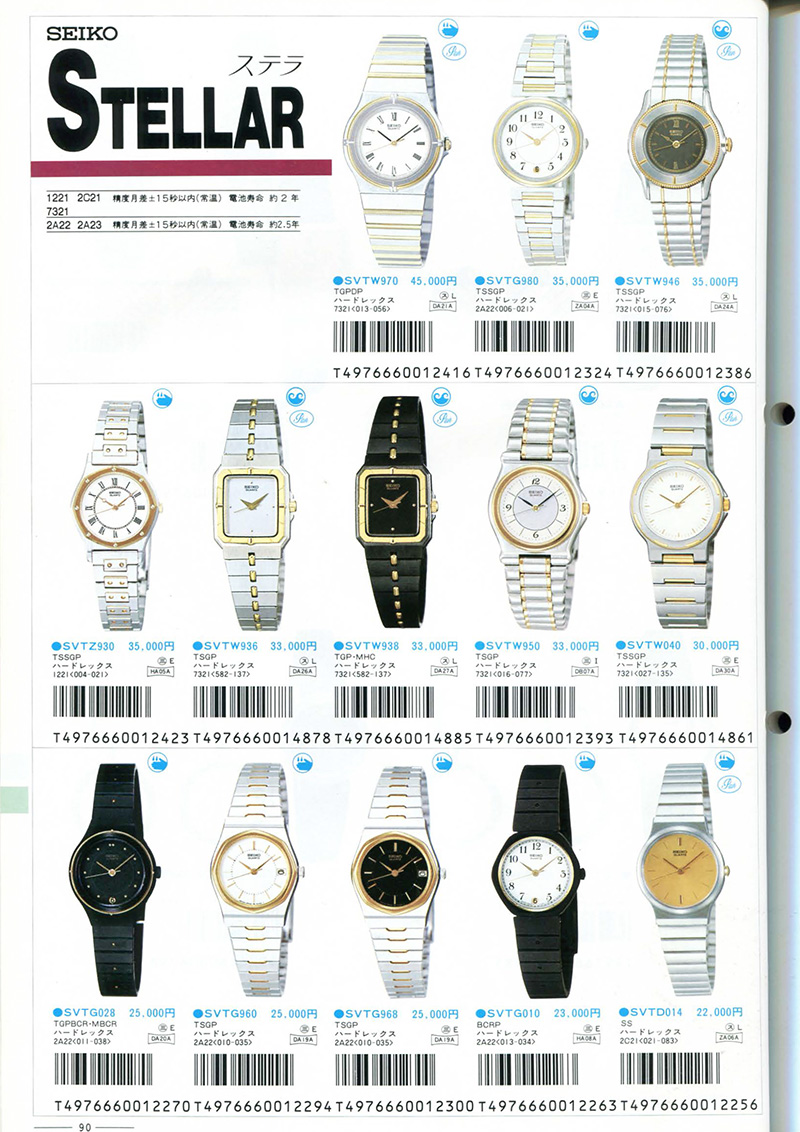 Seiko Catalog