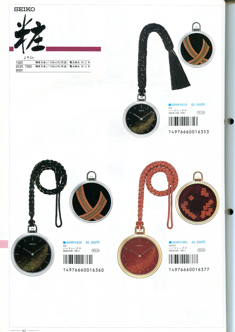 Seiko Catalog