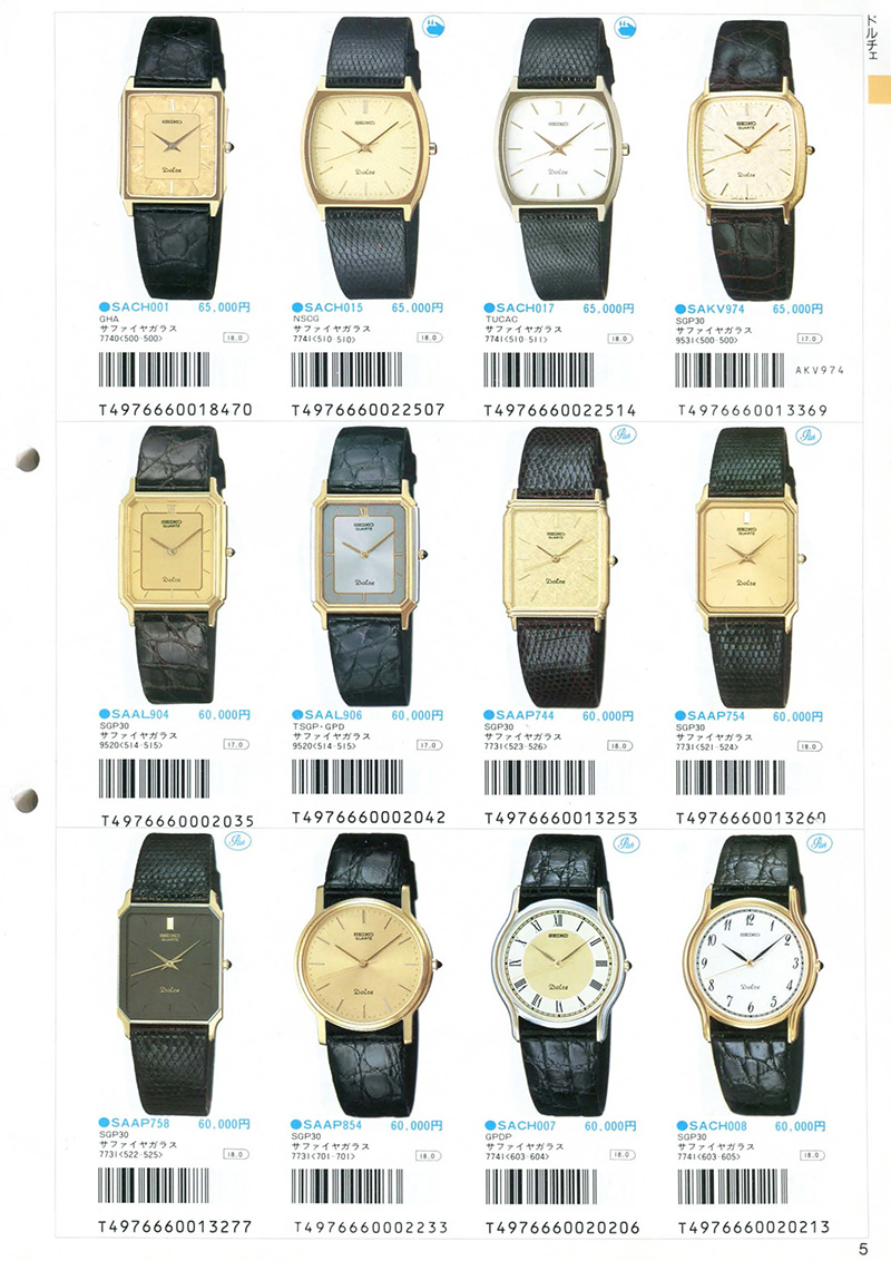 Seiko Catalog