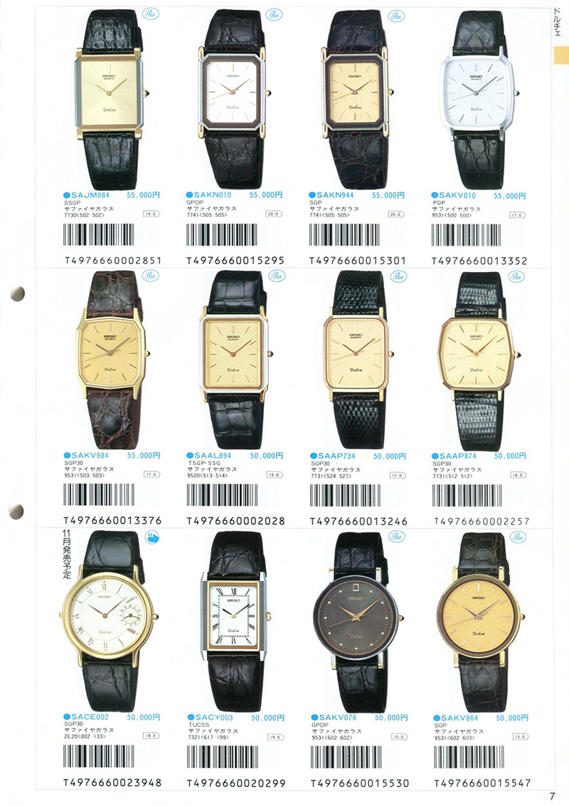 Seiko Catalog