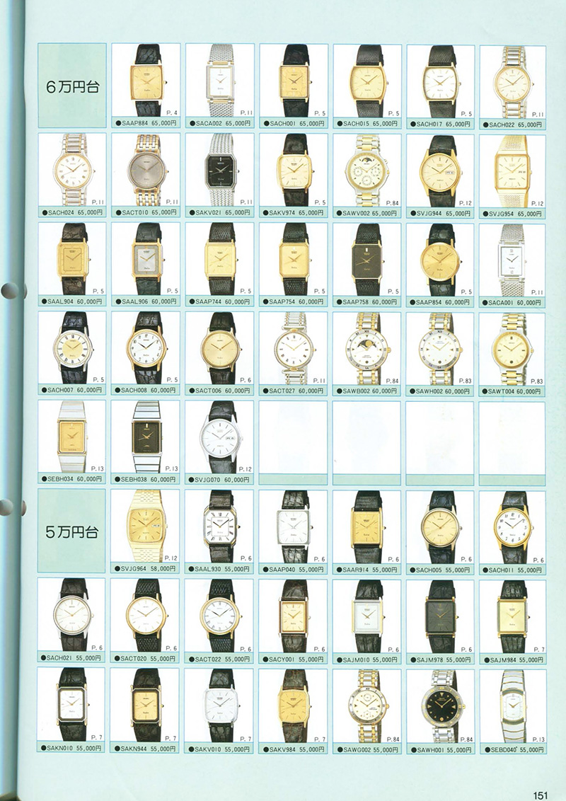 Seiko Catalog