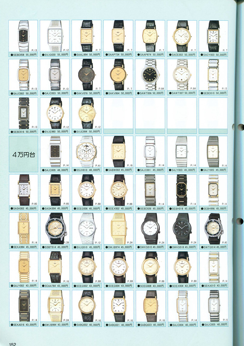 Seiko Catalog