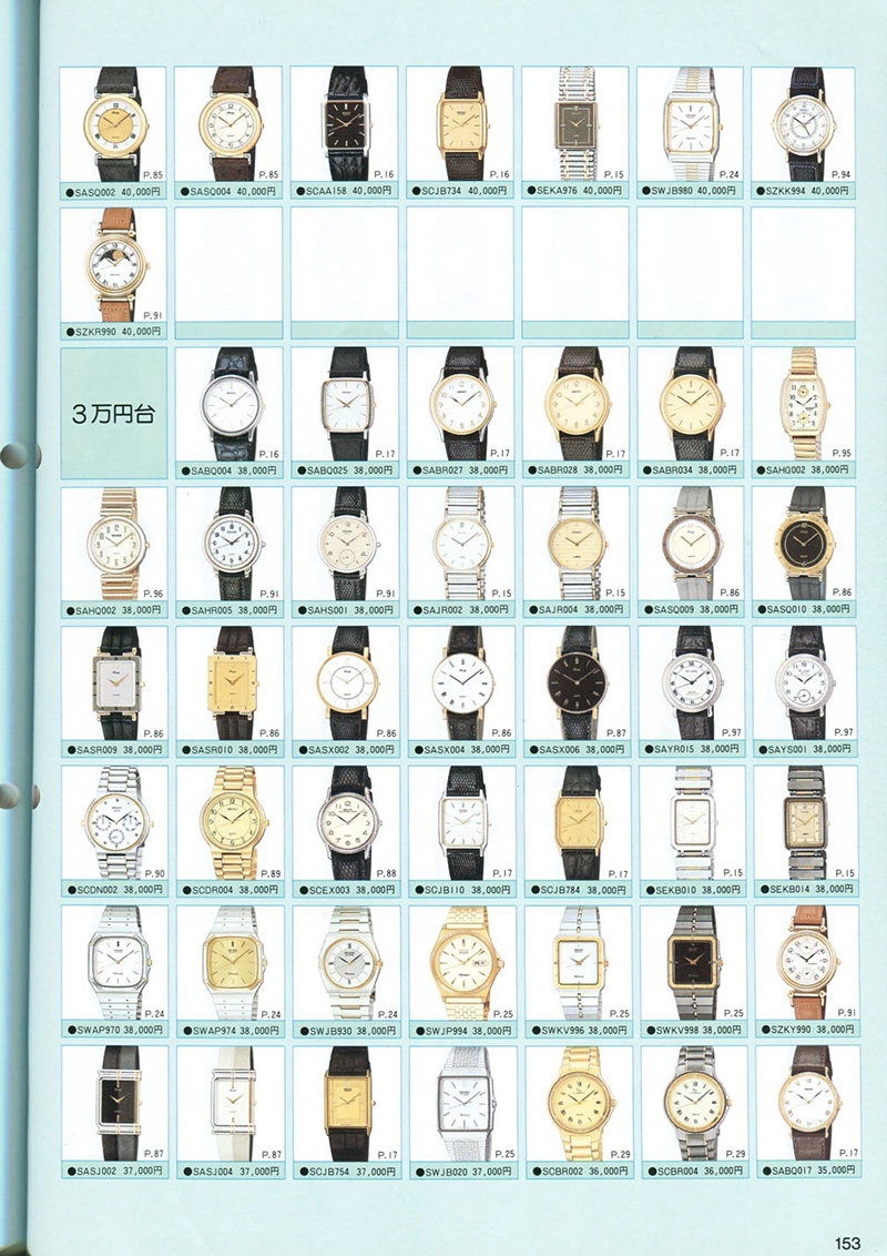 Seiko Catalog