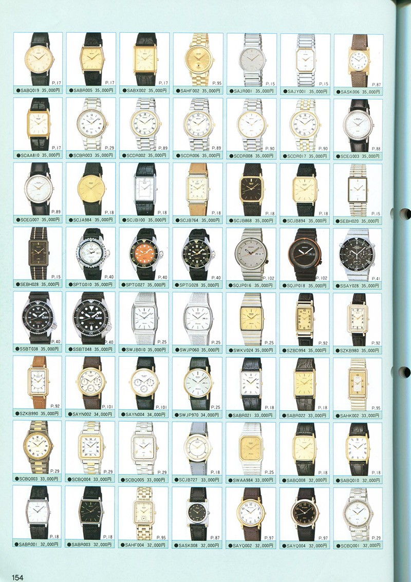 Seiko Catalog