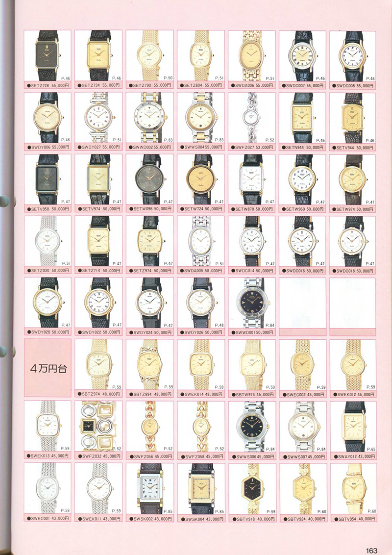 Seiko Catalog