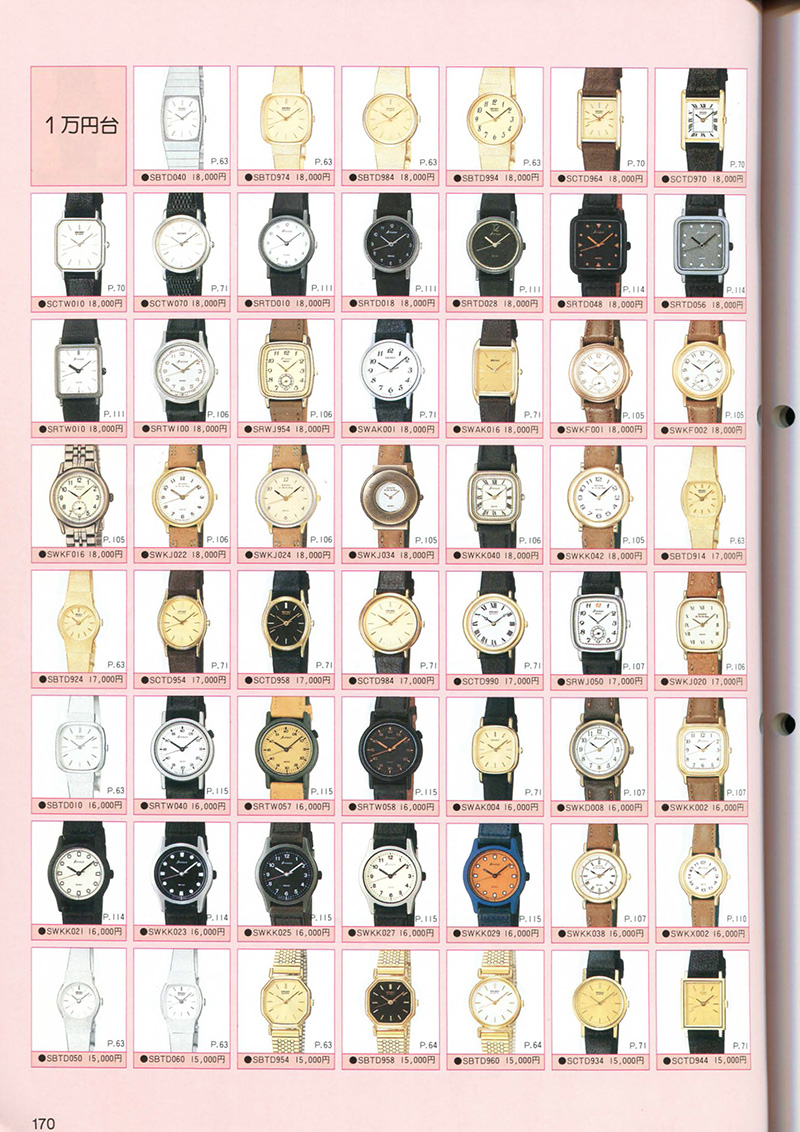 Seiko Catalog