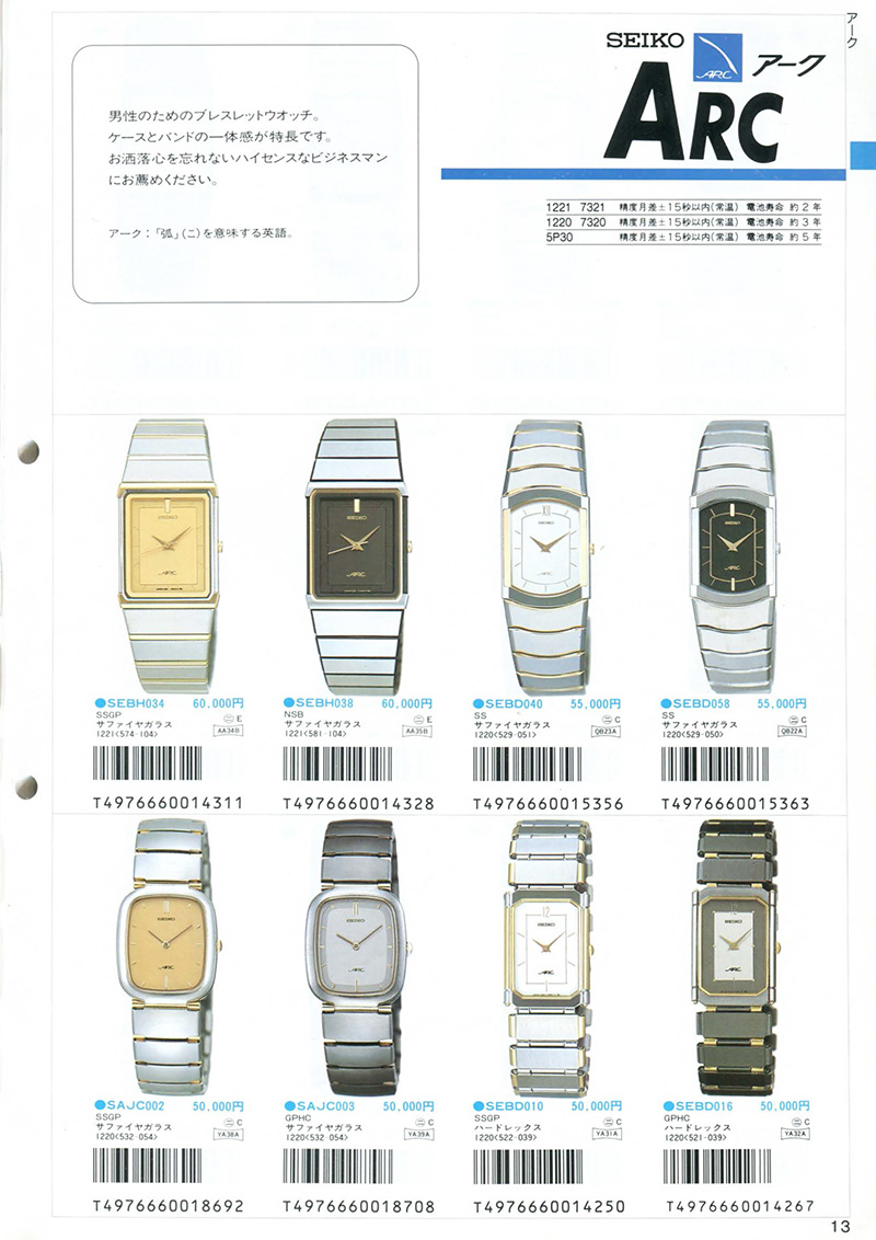 Seiko Catalog