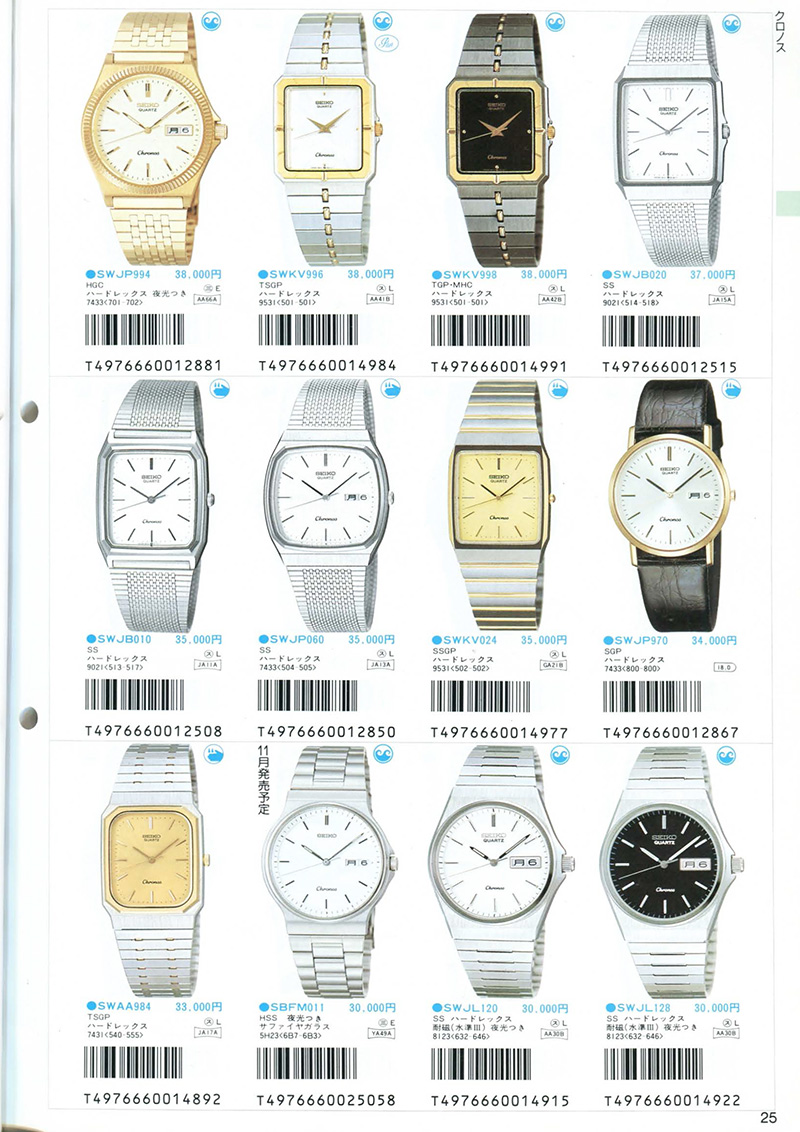 Seiko Catalog