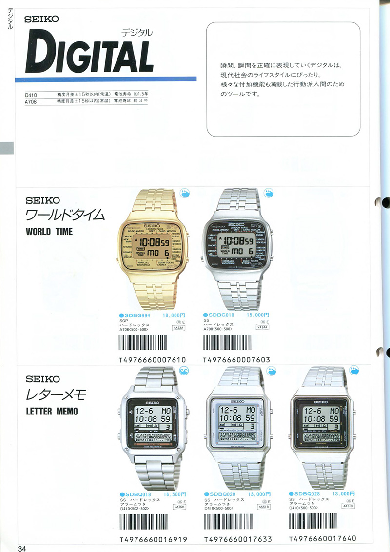 Seiko Catalog