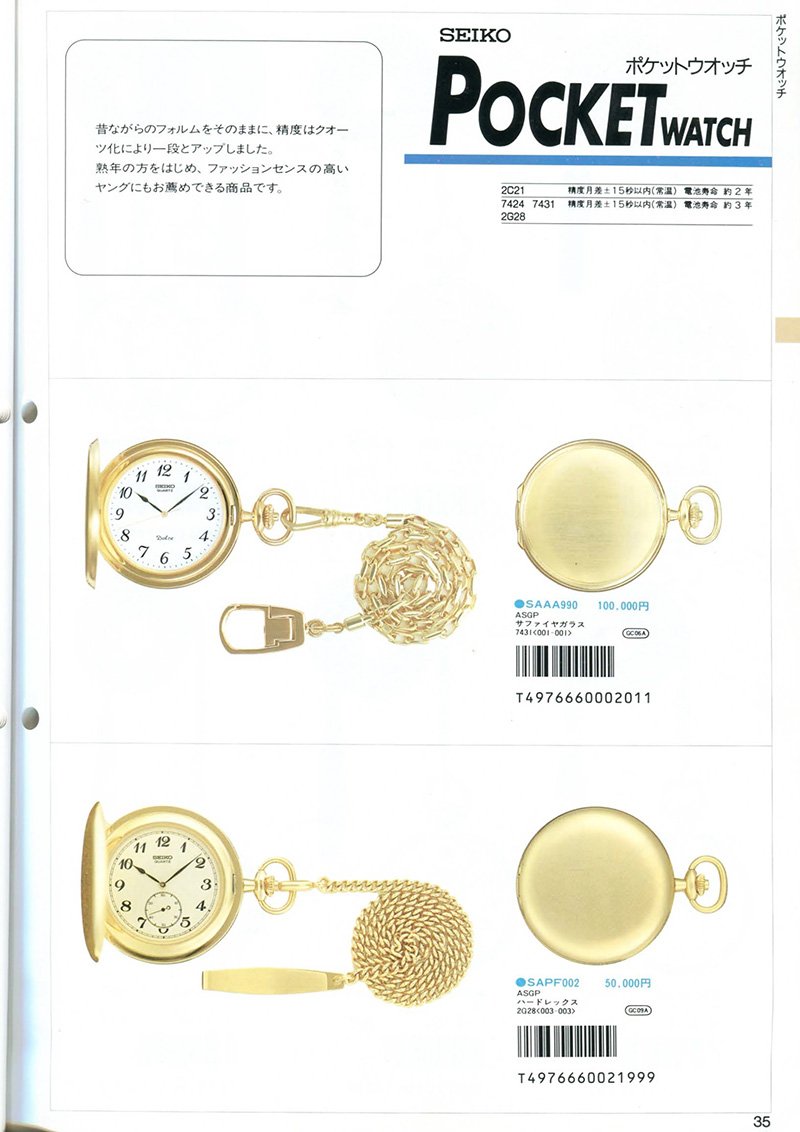 Seiko Catalog