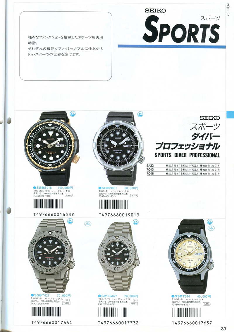 Seiko Catalog