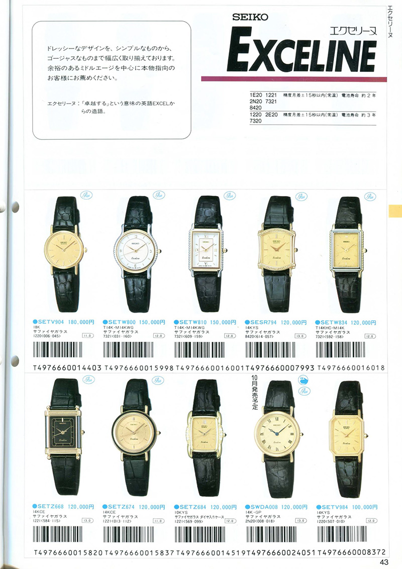 Seiko Catalog