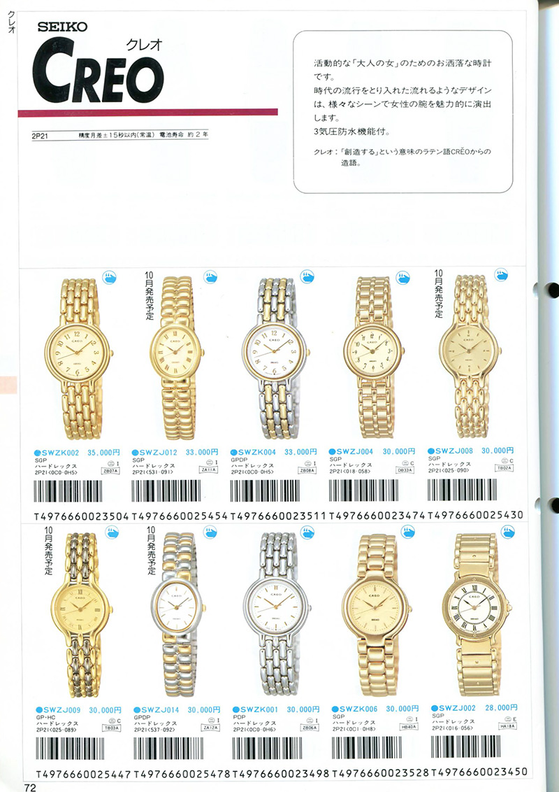Seiko Catalog