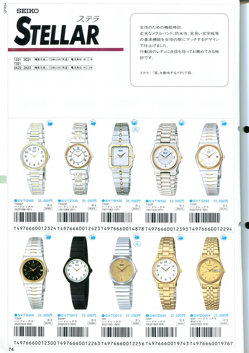 Seiko Catalog