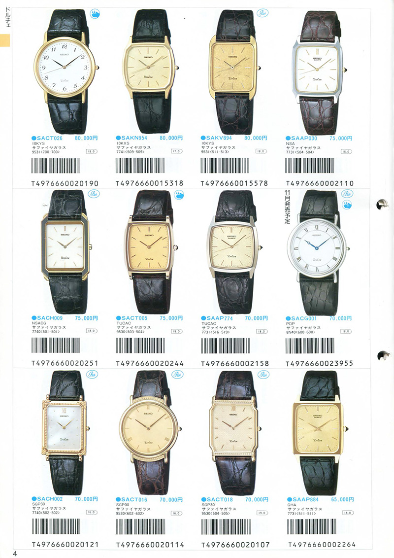 Seiko Catalog