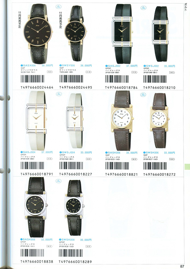 Seiko Catalog