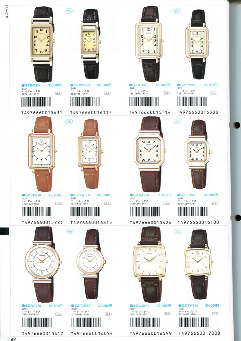 Seiko Catalog