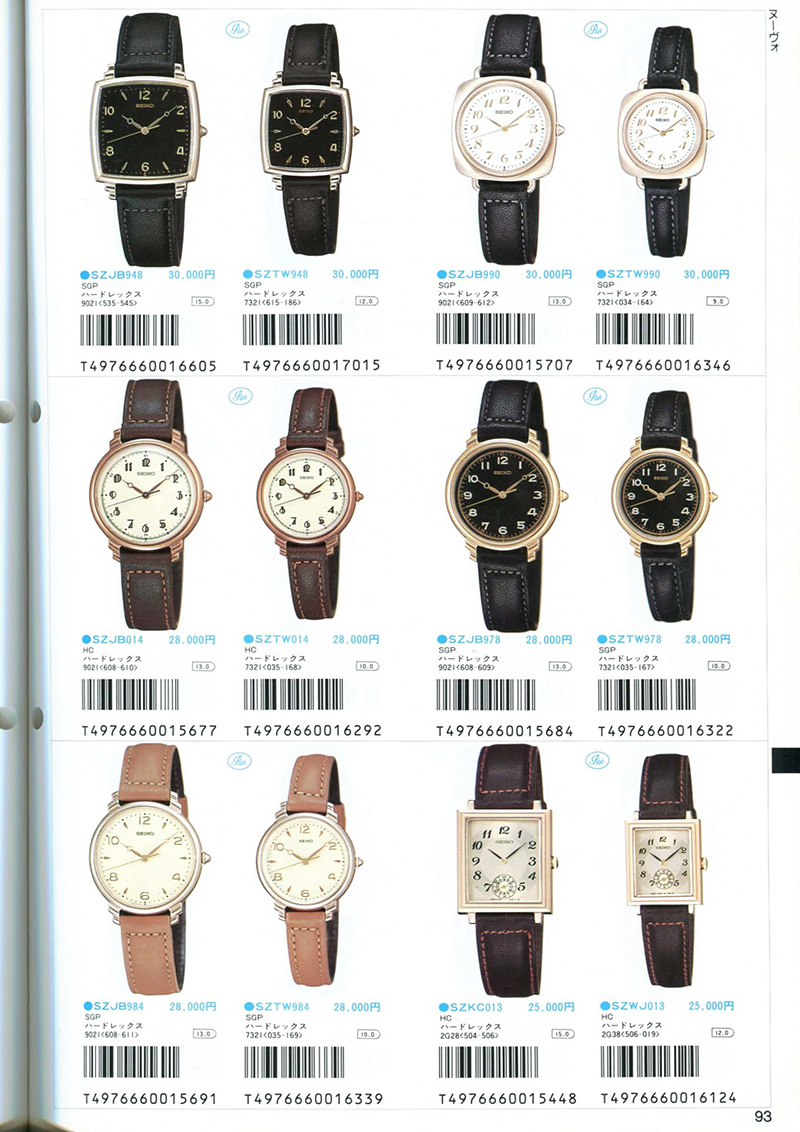 Seiko Catalog