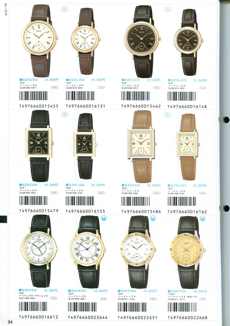 Seiko Catalog