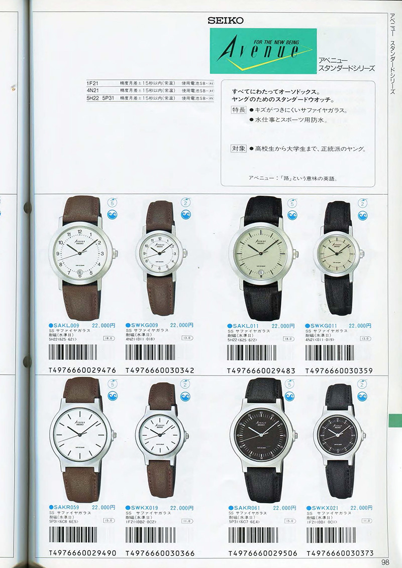 Seiko Catalog