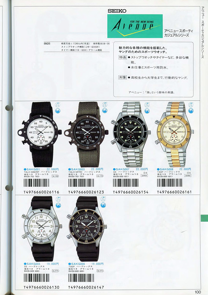 Seiko Catalog