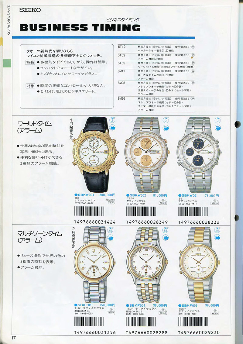 Seiko Catalog
