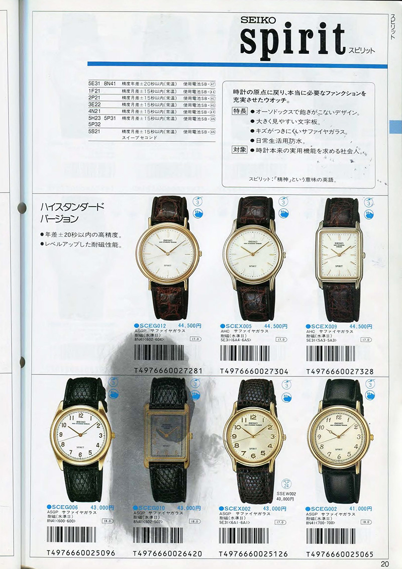 Seiko Catalog