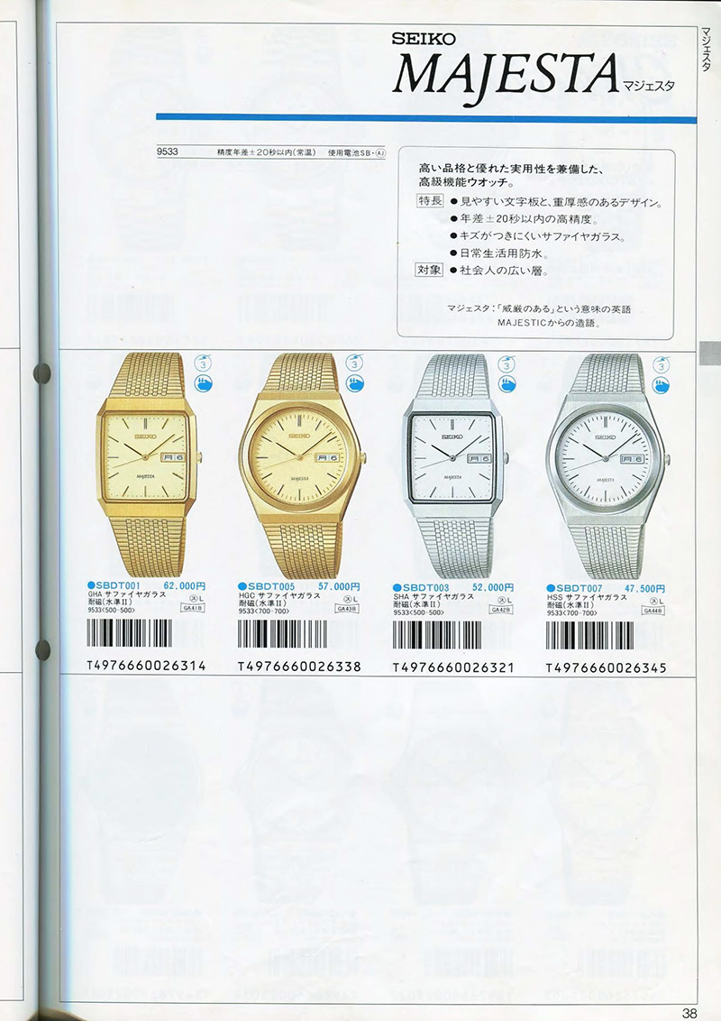 Seiko Catalog