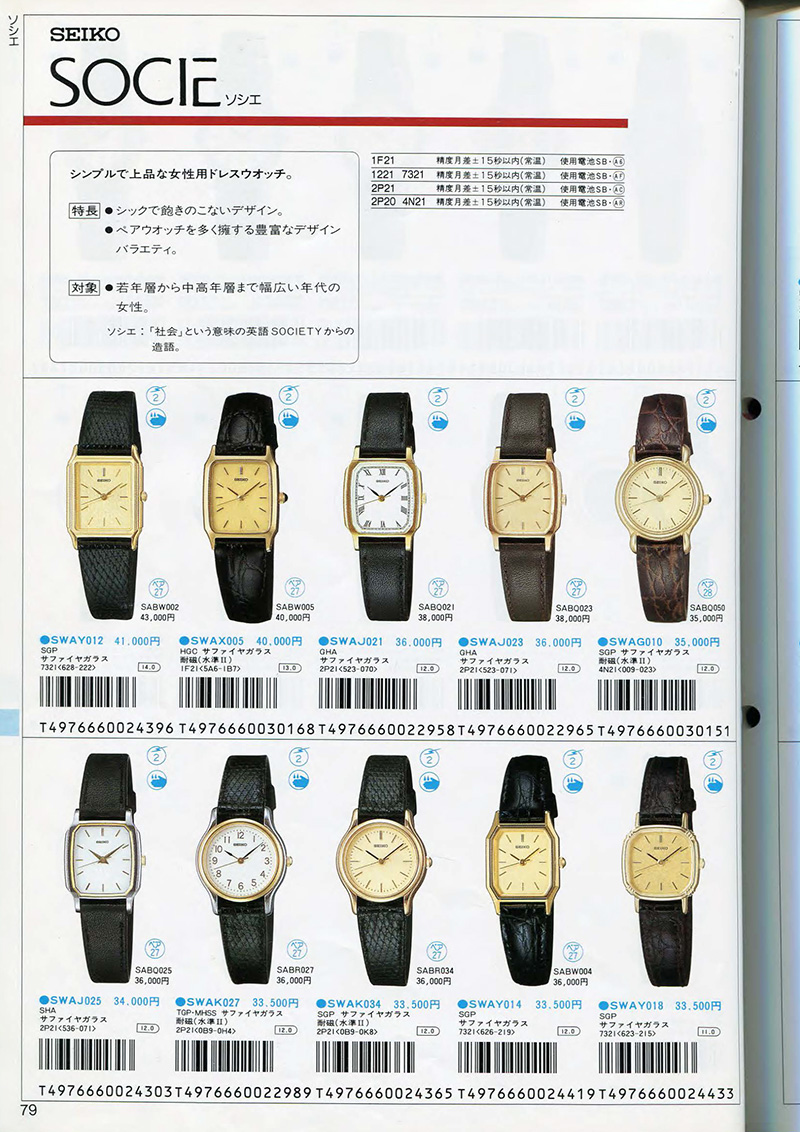 Seiko Catalog