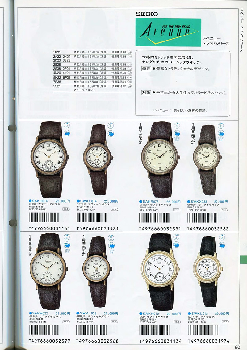 Seiko Catalog