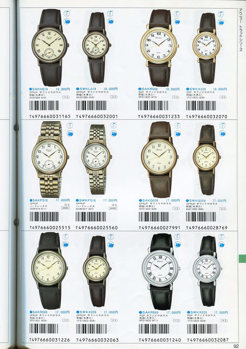 Seiko Catalog