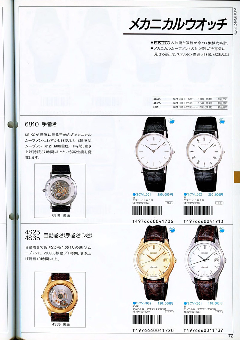 Seiko Catalog