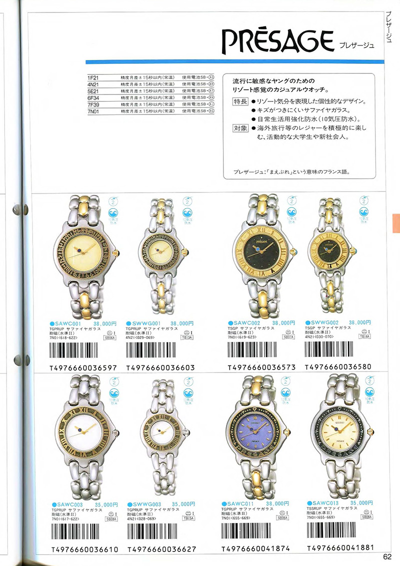 Seiko Catalog