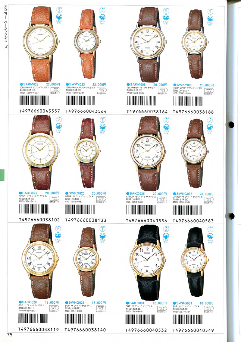 Seiko Catalog