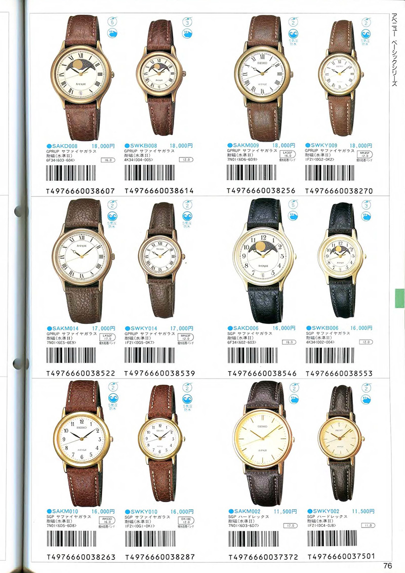 Seiko Catalog