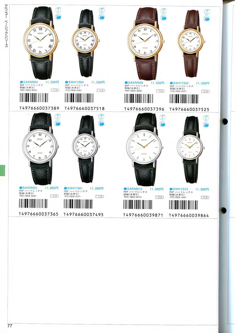 Seiko Catalog