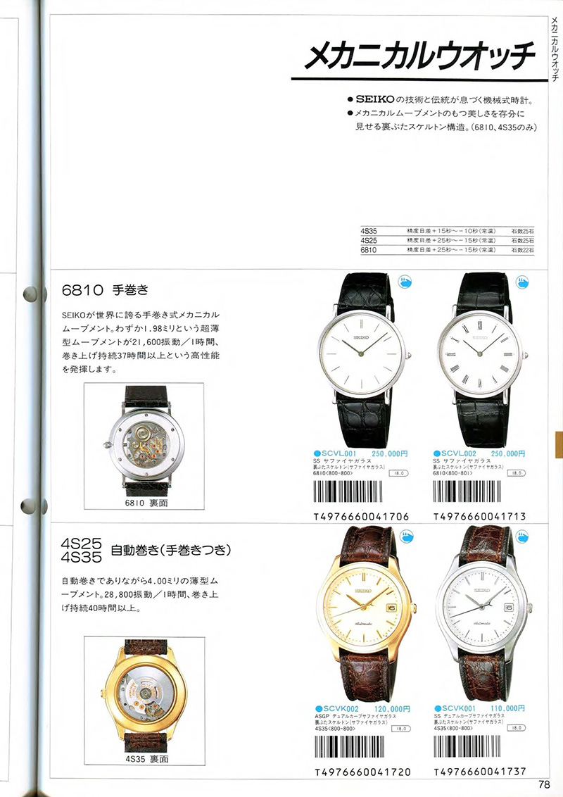 Seiko Catalog