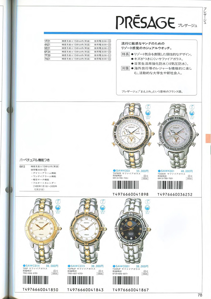 Seiko Catalog